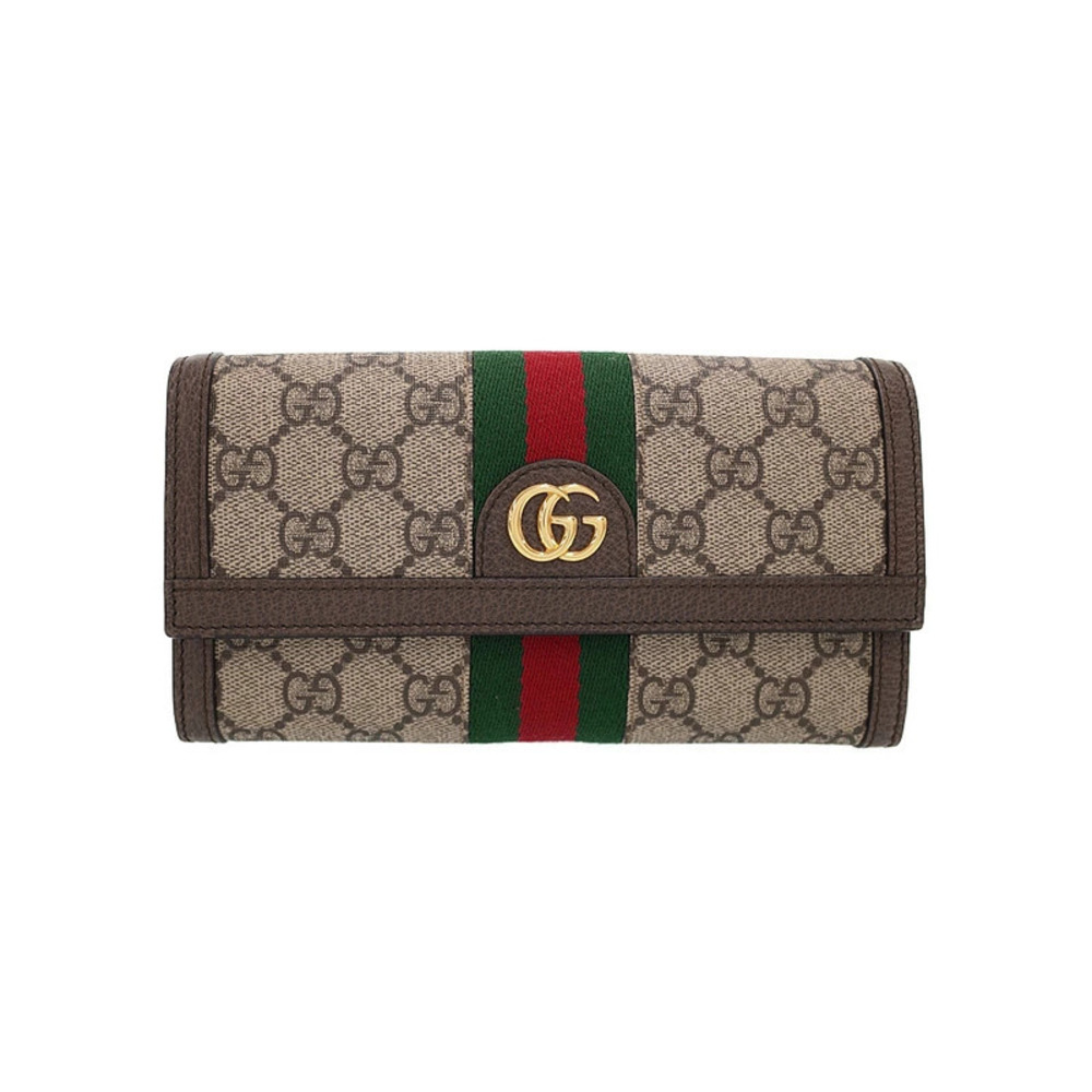 Gucci Ophidia GG Continental Wallet Bi fold Long